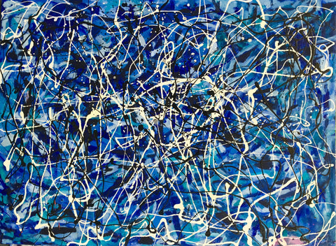 Original Painting "Blue Moon"