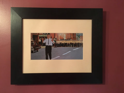 Professionally Mounted Print I Stand For What is Right SOLD